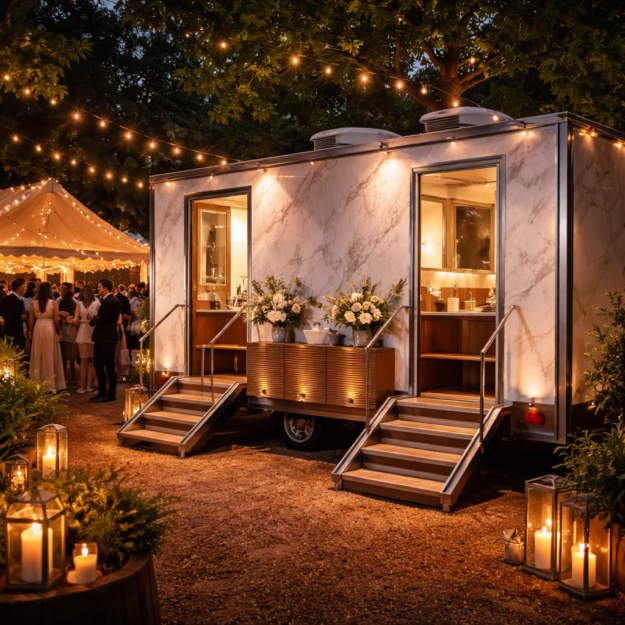 Luxe toiletwagens: Maak indruk op je gasten Luxe toiletwagens: Maak indruk op je gasten