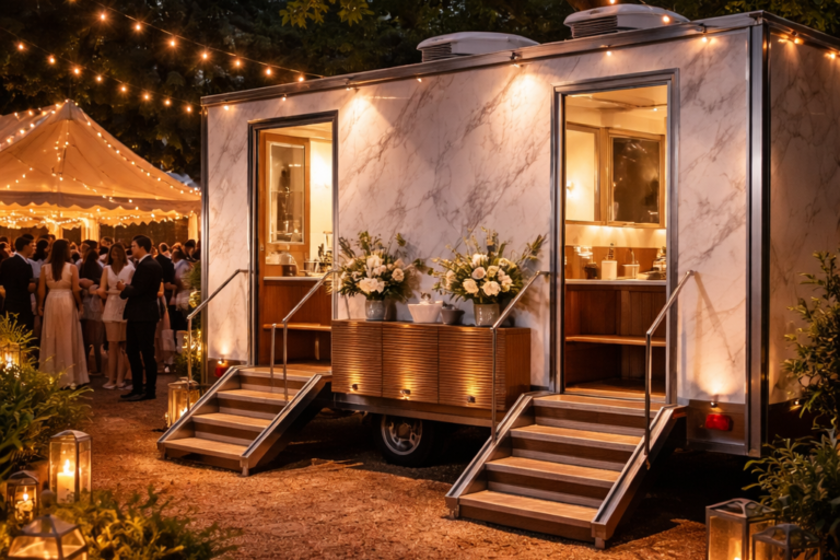 Luxe toiletwagens: Maak indruk op je gasten