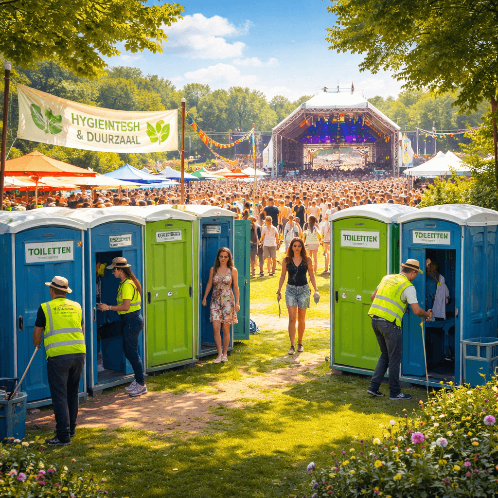 Voordelen van Chemische Toiletten voor Festivals