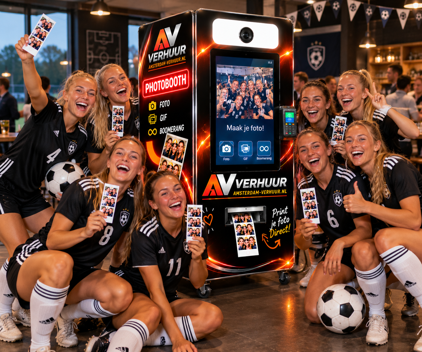 Photobooth huren voor bedrijfsfeest